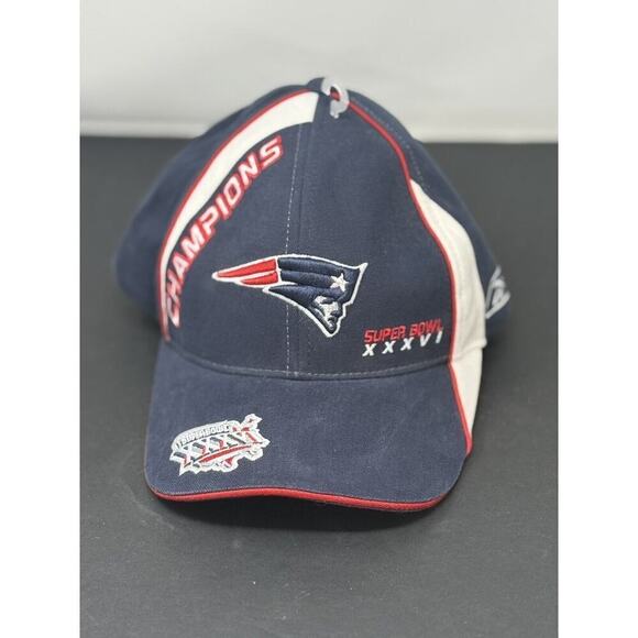 NFL New England Patriots Super Bowl 36 Replica Locker Room Hat Cap New Era - Picture 1 of 5